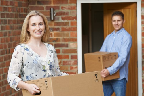 Furniture collection and delivery van service in East London