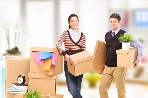 Careful loading of furniture for removals in Forest Gate