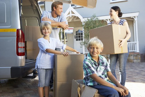 Local removals van serving a move in Forest Gate