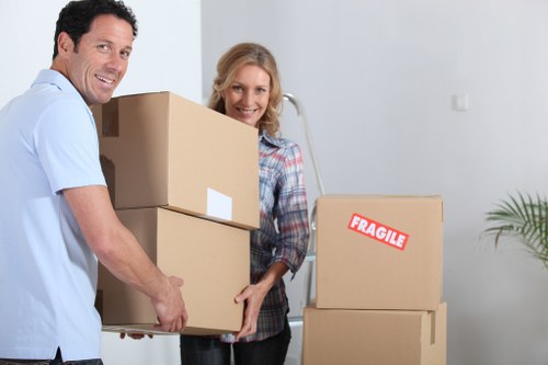 Local removals team planning access and parking for a Forest Gate move